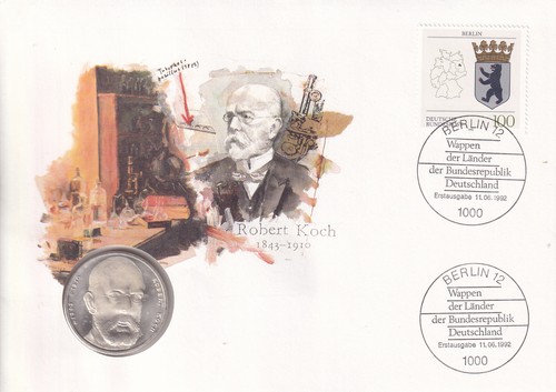 Numisbrief robert koch - koch, 10