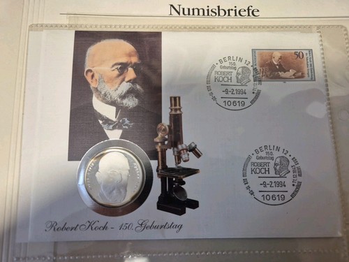 Numisbrief robert koch - 10,