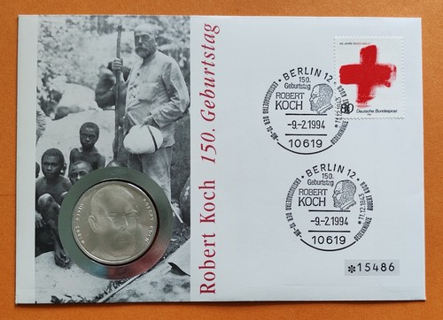 Robert koch numisbrief v - robert,