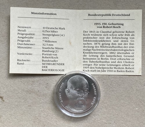 Sammlerstück deutsche mark - 10,