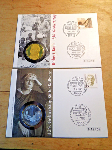 Numisbrief dm käthe - 2x,
