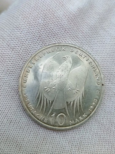 Silbermünze robert koch - silbermünze,