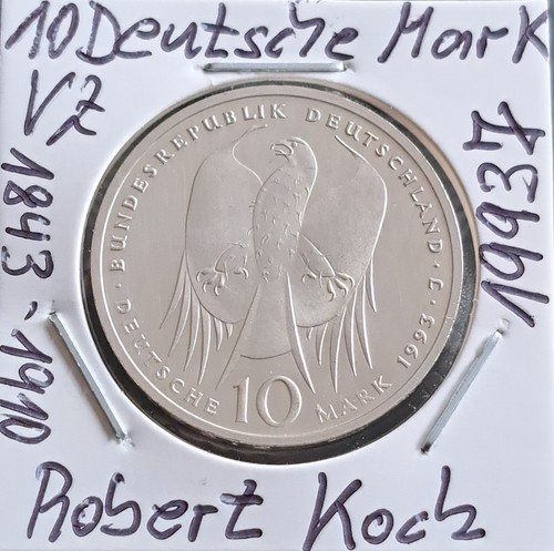 Silber deutsche mark - 10,