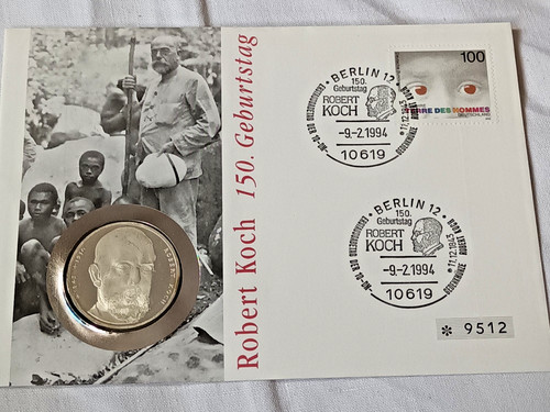 Numisbrief silbermünze - 10, dm