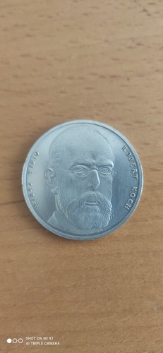Silbermünze robert - 10, dm