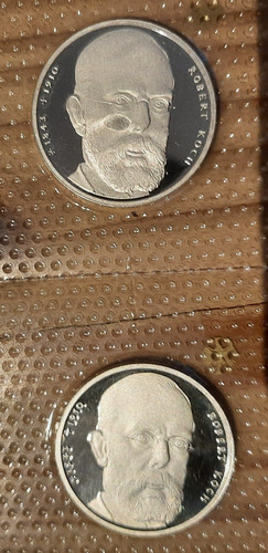 Silber gedenkmünze - dm,